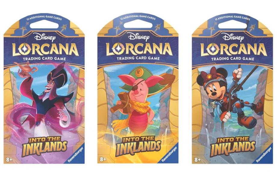 Disney Lorcana: Into The Inklands Sleeved Blisters