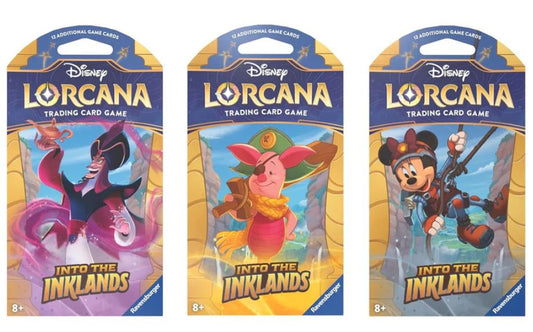 Disney Lorcana: Into The Inklands Sleeved Blisters