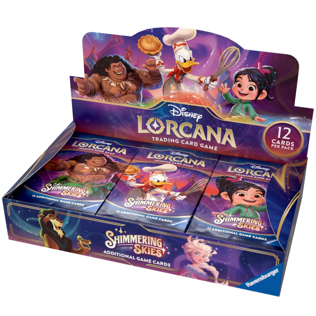 新品　Disney LORCANA 物語の始まり　シュリンク付き5box Disny LORCANA TCG THE FIRST CHAPTER japanese ver Booster BOX